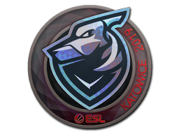 Cosmetic Sticker | Grayhound Gaming (Holo) | Katowice 2019 of Craft