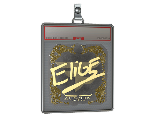 Item Sticker Slab | EliGE (Gold) | Austin 2025