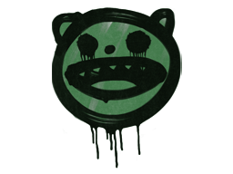 Item Graffiti | Happy Cat (Jungle Green)