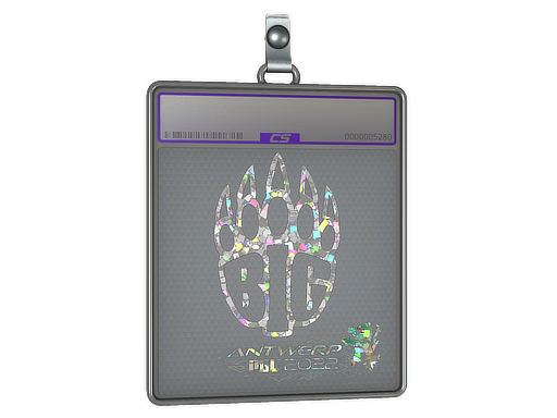 Item Sticker Slab | BIG (Glitter) | Antwerp 2022