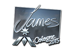 Item Sticker | James (Foil) | Cologne 2015