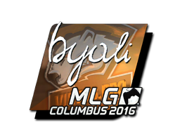 Item Sticker | byali (Foil) | MLG Columbus 2016