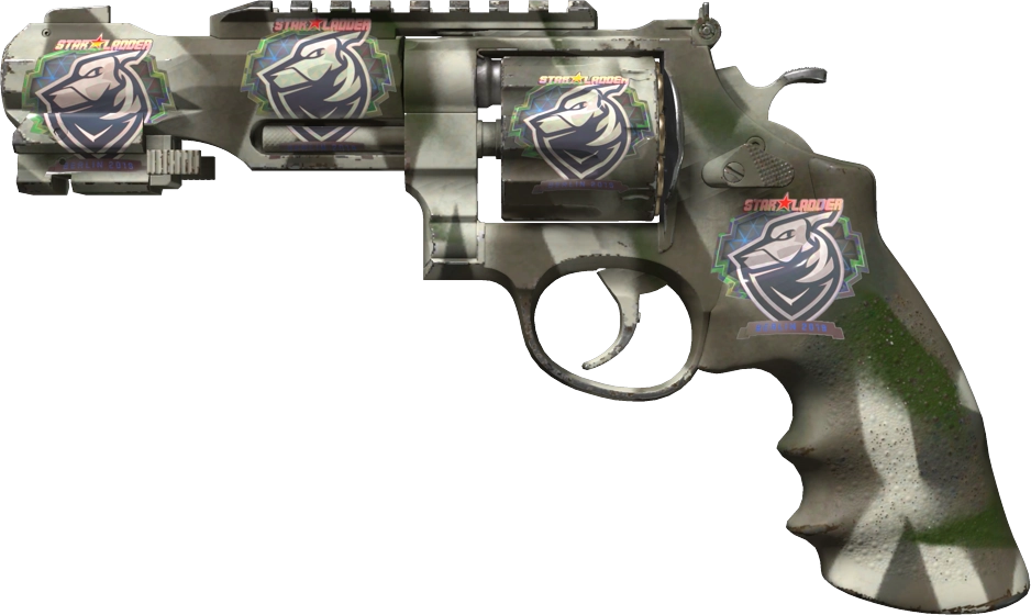 Item R8 Revolver | Bone Mask