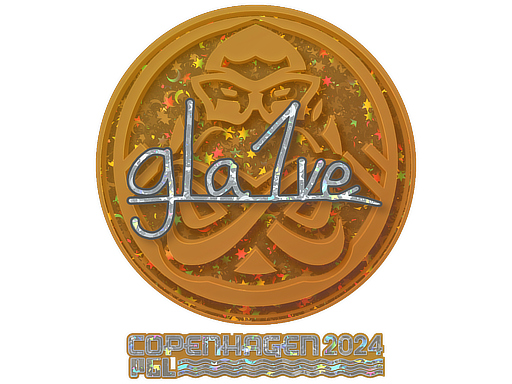 Item Sticker | gla1ve (Glitter) | Copenhagen 2024