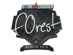 Item Sticker | f0rest | Berlin 2019