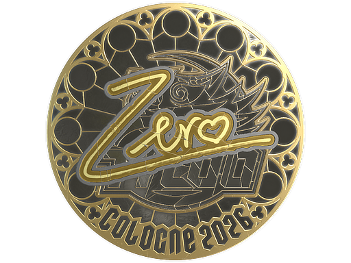 Item Sticker | Zero (Gold)  | Cologne 2026