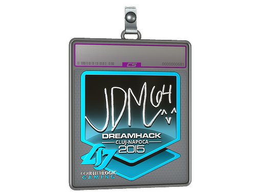 Item Sticker Slab | jdm64 (Foil) | Cluj-Napoca 2015
