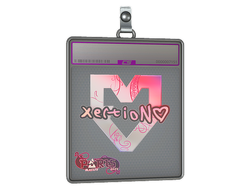 Item Sticker Slab | xertioN (Holo) | Paris 2023