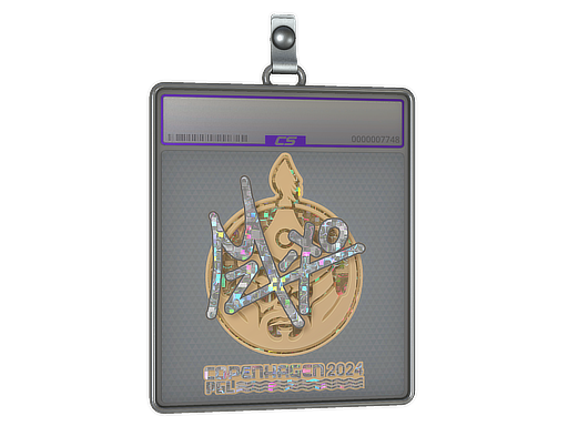 Item Sticker Slab | mzinho (Glitter) | Copenhagen 2024