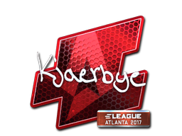 Item Sticker | Kjaerbye (Foil) | Atlanta 2017