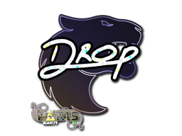 Item Sticker | drop (Glitter) | Paris 2023