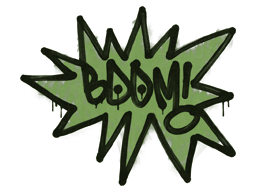 Item Graffiti | BOOM (Battle Green)