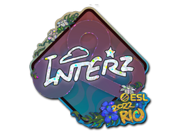 Item Sticker | interz (Glitter) | Rio 2022