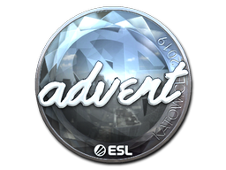 Item Sticker | advent (Foil) | Katowice 2019