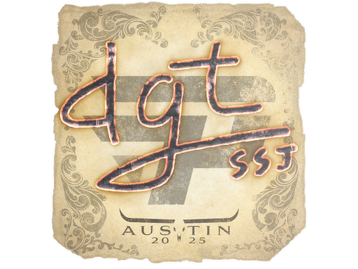 Item Sticker | dgt | Austin 2025