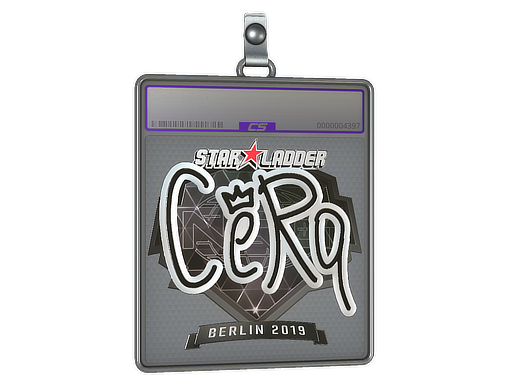 Item Sticker Slab | CeRq (Foil) | Berlin 2019