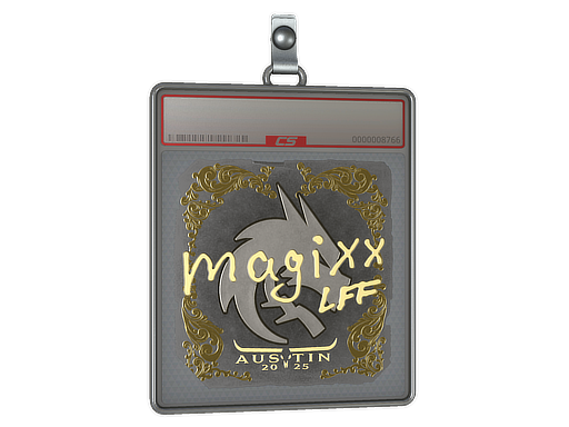 Item Sticker Slab | magixx (Gold) | Austin 2025