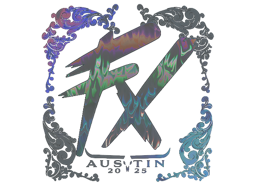 Item Sticker | Fluxo (Holo) | Austin 2025