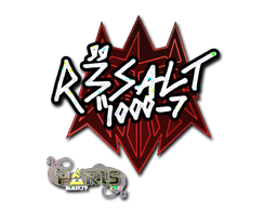 Item Sticker | r3salt (Glitter) | Paris 2023