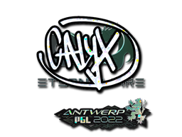Item Sticker | Calyx (Glitter) | Antwerp 2022