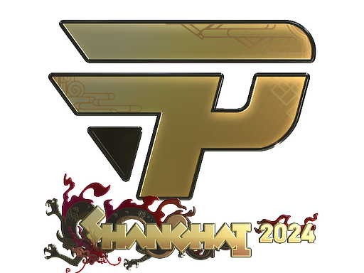 Item Sticker | paiN Gaming (Gold) | Shanghai 2024