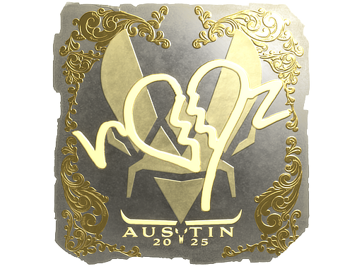 Item Sticker | ropz (Gold) | Austin 2025