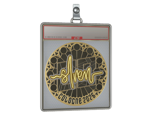 Item Sticker Slab | S1ren (Gold) | Cologne 2026
