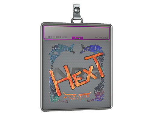 Item Sticker Slab | HexT (Holo) | Austin 2025