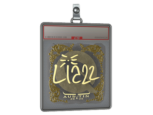 Item Sticker Slab | Liazz (Gold) | Austin 2025