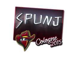 Item Sticker | SPUNJ (Foil) | Cologne 2015
