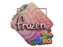 Item Sticker | frozen | Rio 2022