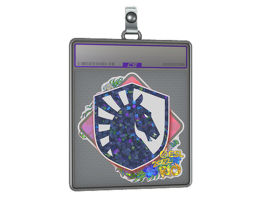 Item Sticker Slab | Team Liquid (Glitter) | Rio 2022