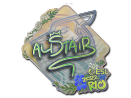 Item Sticker | aliStair (Holo) | Rio 2022