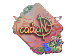 Item Sticker | cadiaN (Holo) | Rio 2022
