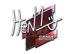 Item Sticker | HEN1 (Foil) | Boston 2018