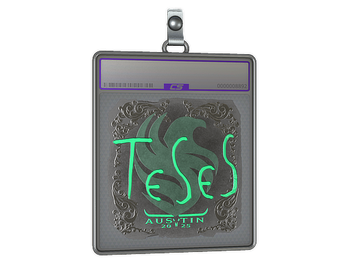 Item Sticker Slab | TeSeS (Foil) | Austin 2025