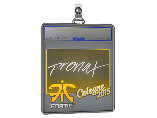 Item Sticker Slab | pronax | Cologne 2015