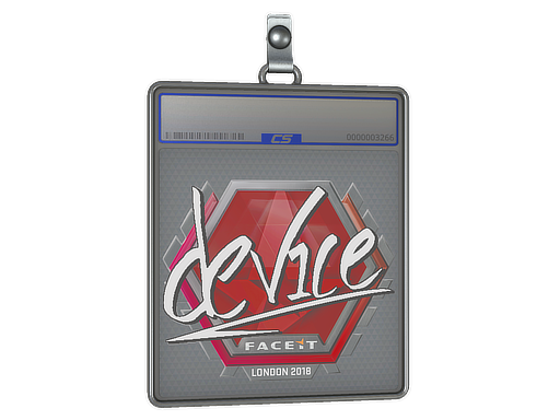 Item Sticker Slab | device | London 2018