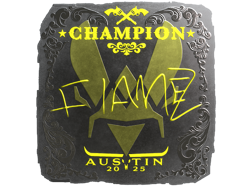 Item Sticker | FlameZ (Foil, Champion) | Austin 2025