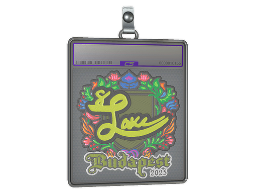 Item Sticker Slab | Lake (Embroidered) | Budapest 2025