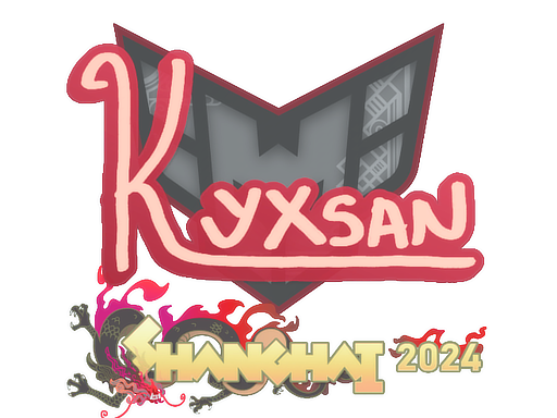 Item Sticker | kyxsan | Shanghai 2024