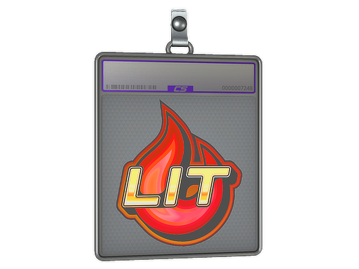 Item Sticker Slab | Lit (Holo)