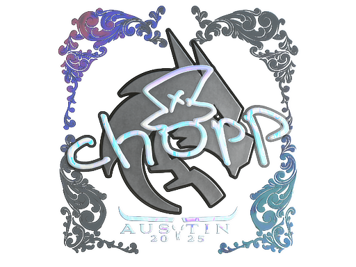 Item Sticker | chopper (Holo) | Austin 2025