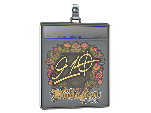 Item Sticker Slab | 910 | Budapest 2025