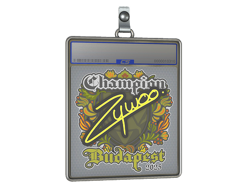 Item Sticker Slab | ZywOo (Champion) | Budapest 2025