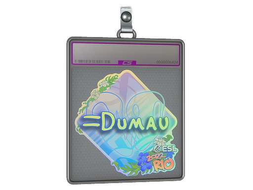 Item Sticker Slab | dumau (Holo) | Rio 2022