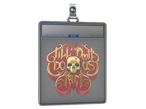 Item Sticker Slab | Till Death Do Us Part