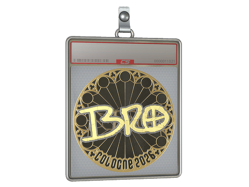 Item Sticker Slab | br0 (Gold) | Cologne 2026