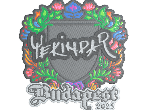 Item Sticker | YEKINDAR (Embroidered) | Budapest 2025