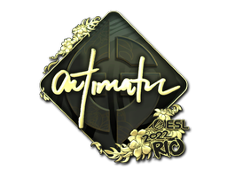 Item Sticker | autimatic (Gold) | Rio 2022